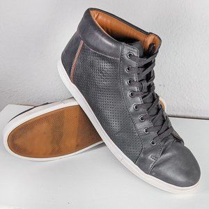 Soho Cobbler Men's Sport Ankle High Top Grey Sneakers | 12M